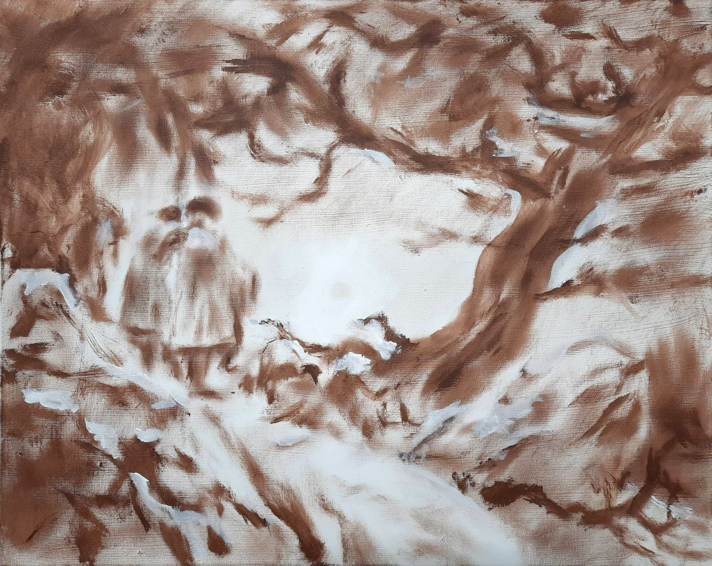 Two Men Watching the Sun