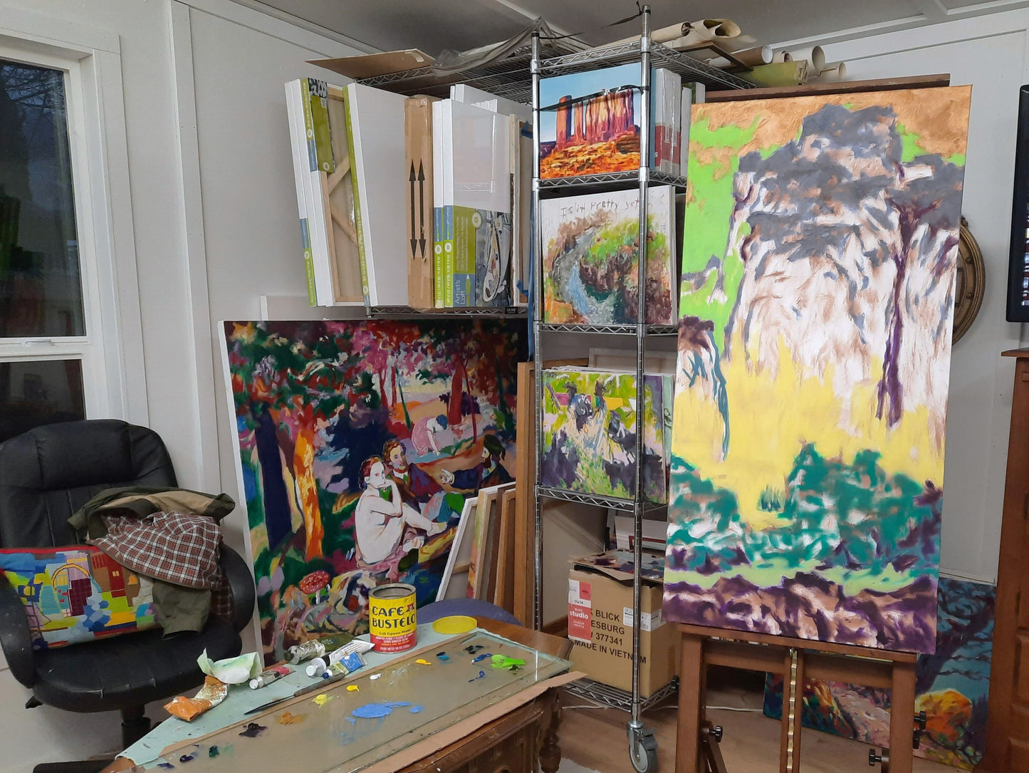 Travelers Among Mountains and Streams