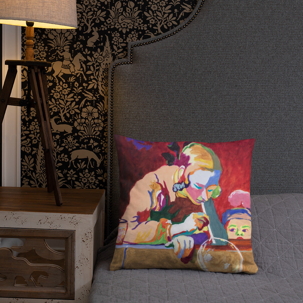 Soap Bubbles Pillow with Case