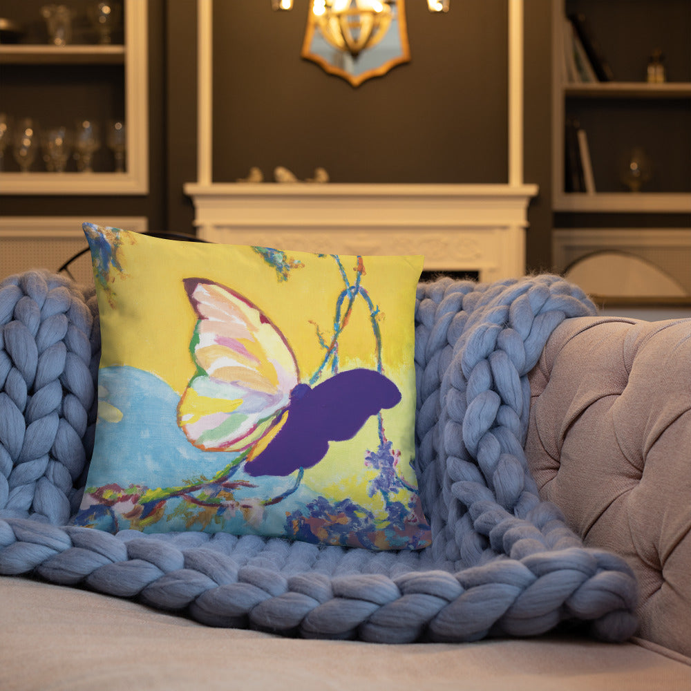 Dawn - Butterfly Pillow with Case