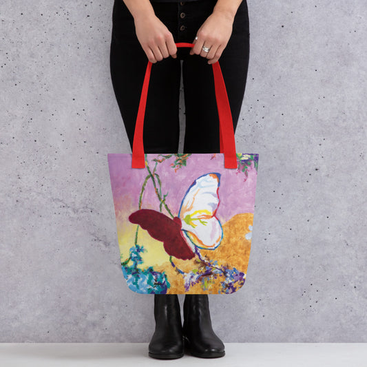 Dusk - Butterfly Tote Bag