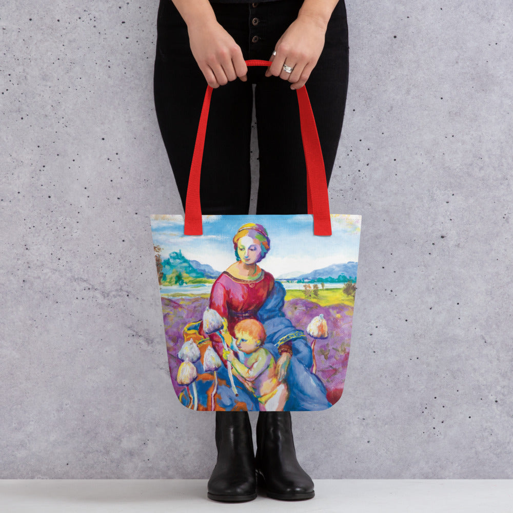 Lady of the Liberty Caps Tote Bag