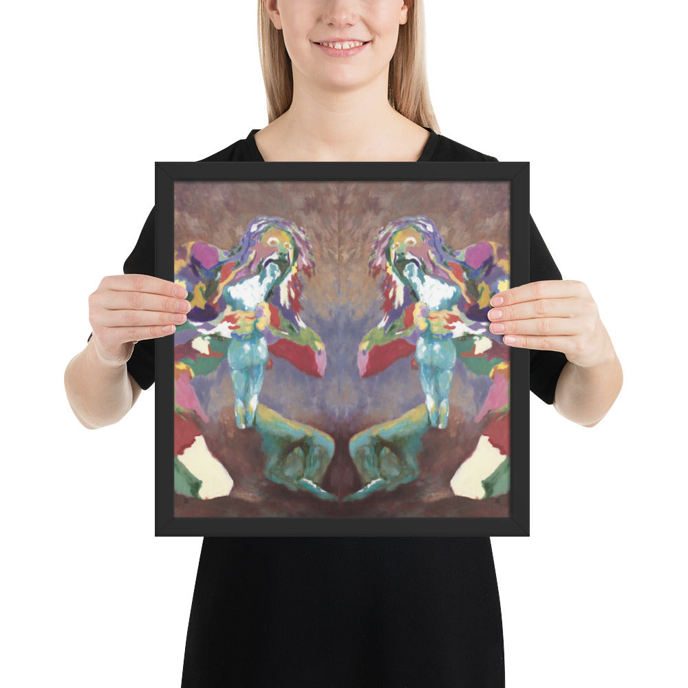 Saturn Eating His Son Framed Print