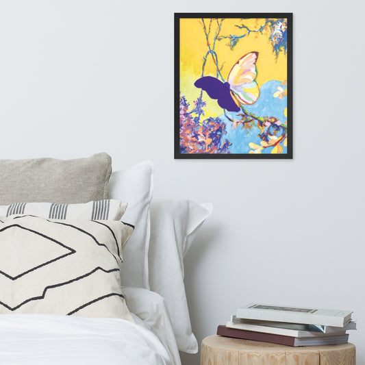 Dawn - Butterfly Framed Print
