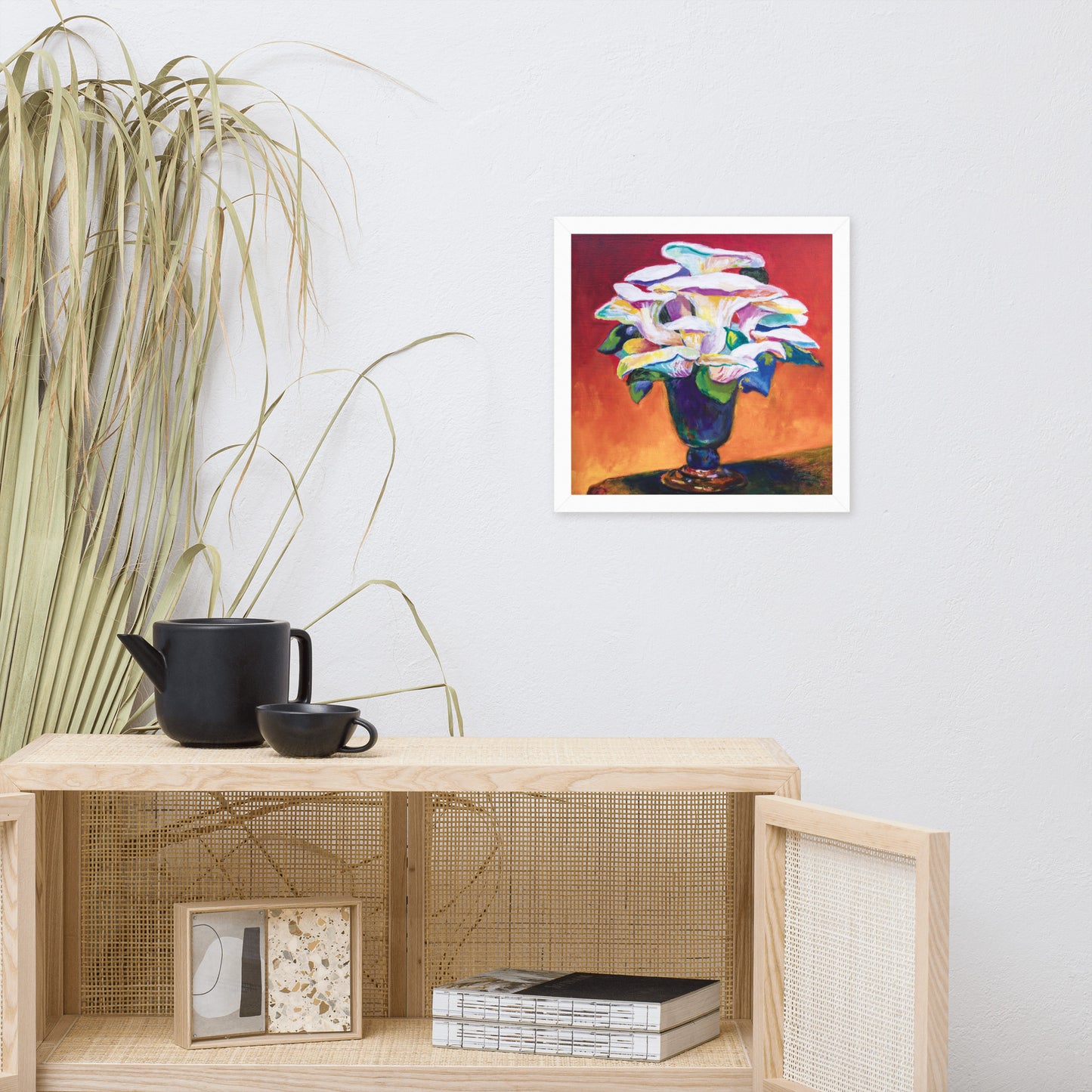 Oyster Bouquet Framed Print
