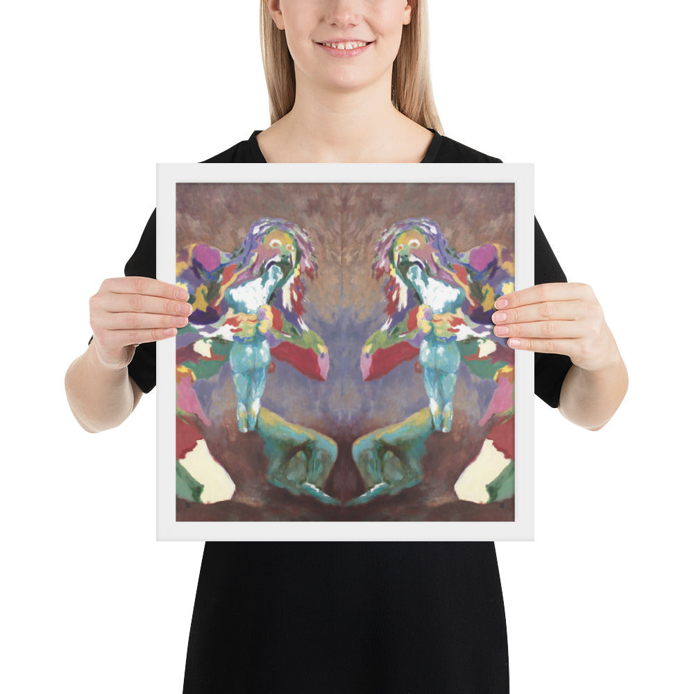 Saturn Eating His Son Framed Print