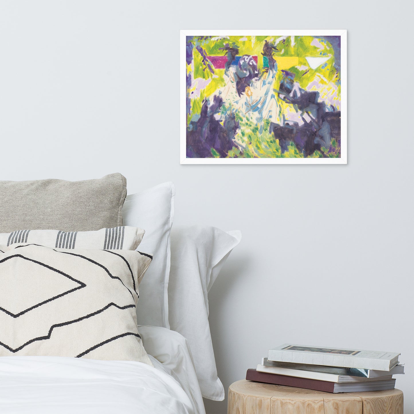 Electric Jazz Framed Print