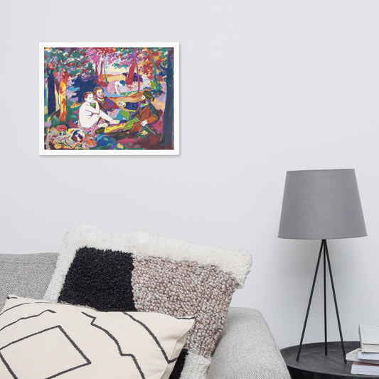 Forest Bathing Framed Print