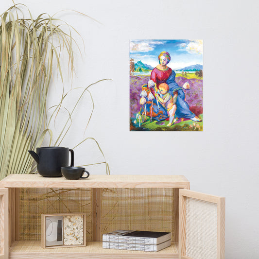 Lady of the Liberty Caps print