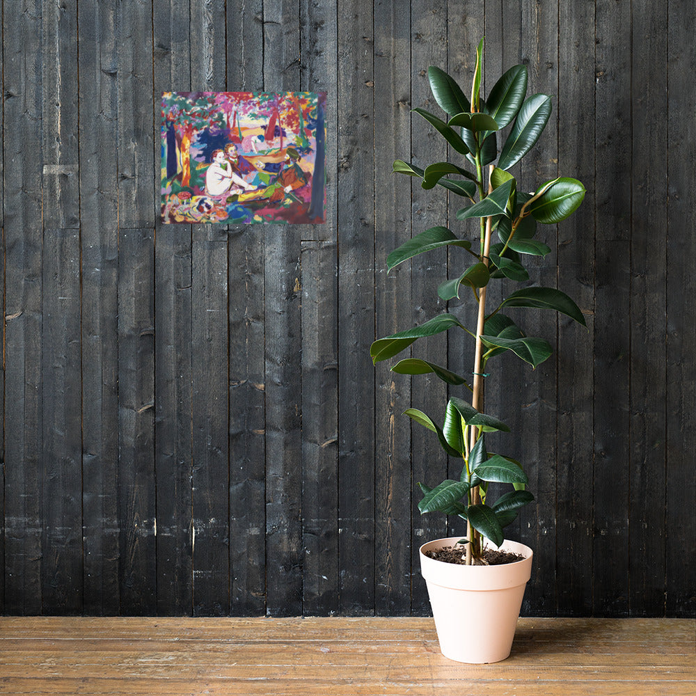 Forest Bathing print