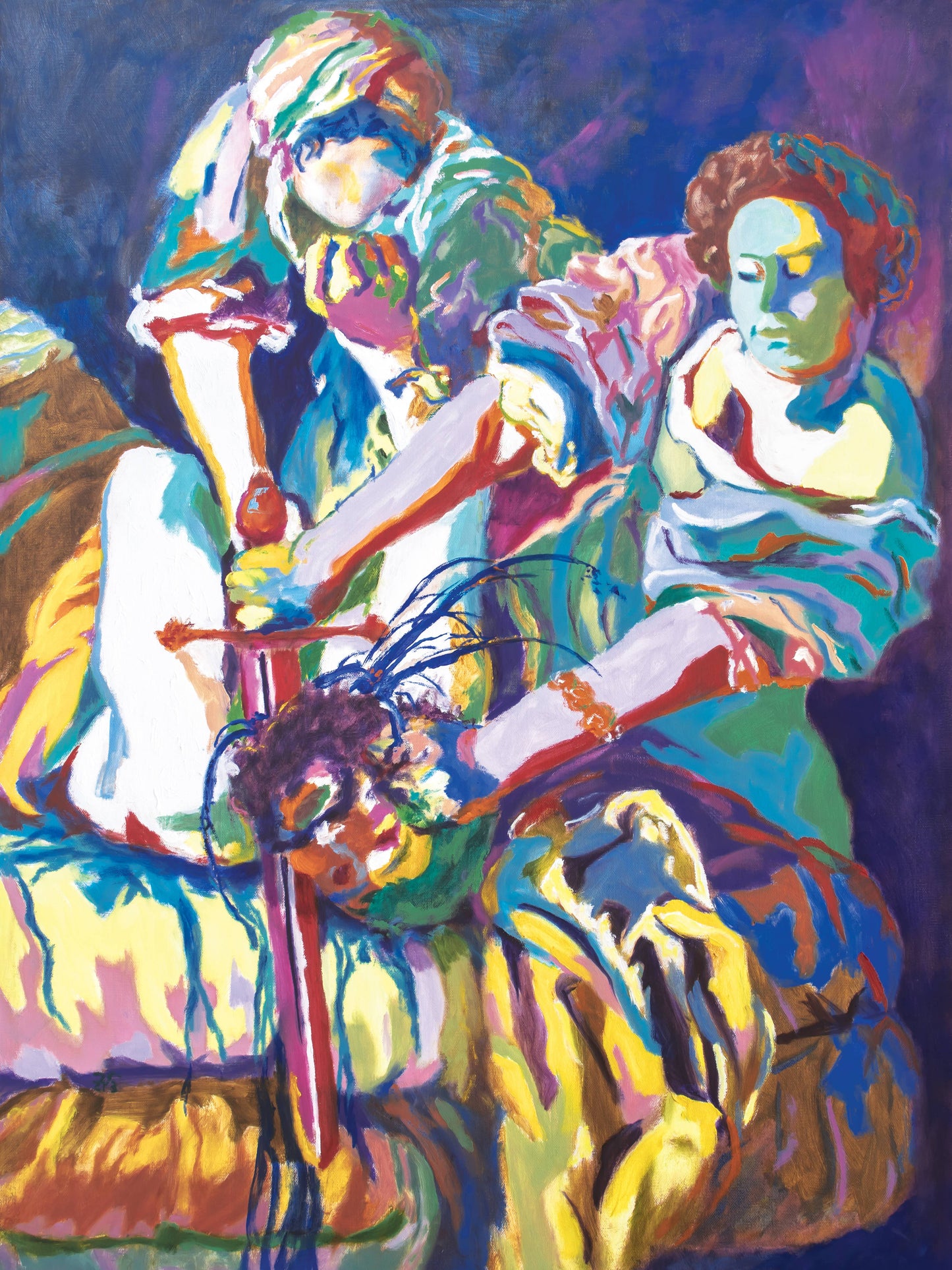 Judith Slaying Holofernes print