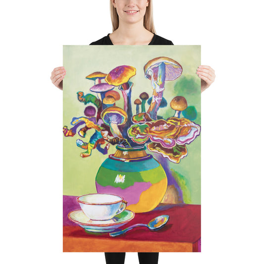 Cubensis and Reishi Glossy Poster