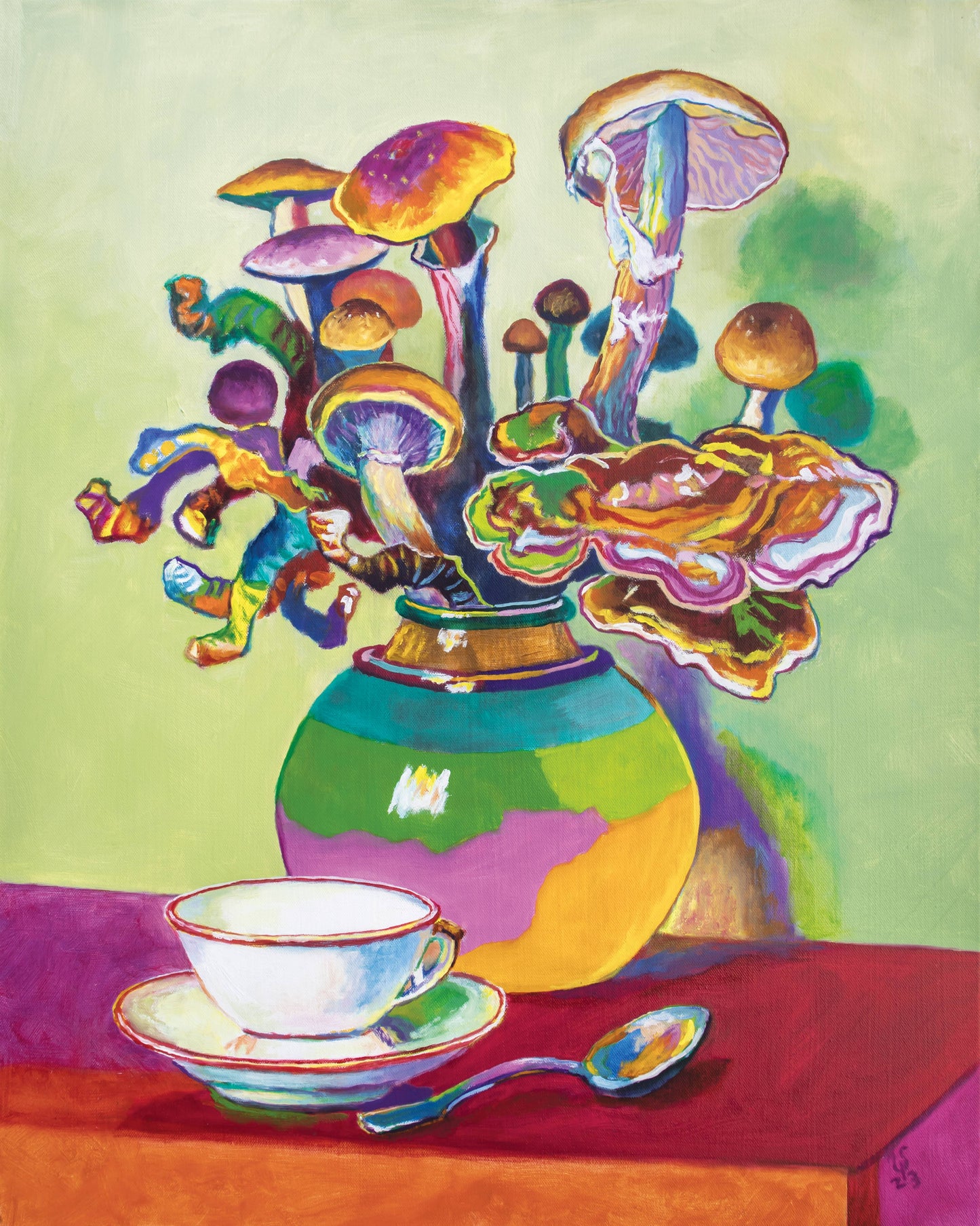 Cubensis and Reishi Glossy Poster