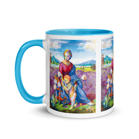 Lady of the Liberty Caps Mug with Color Inside