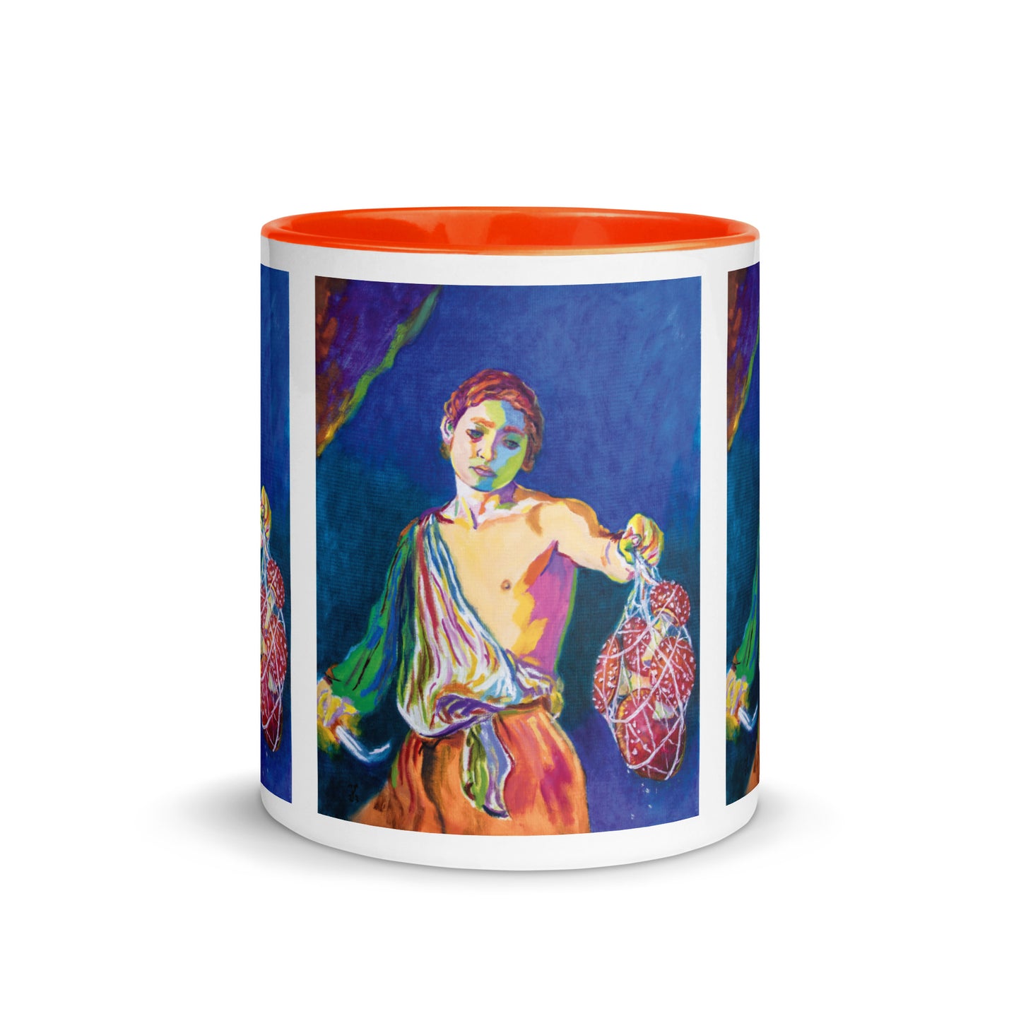David and the Amanitas Mug with Color Inside
