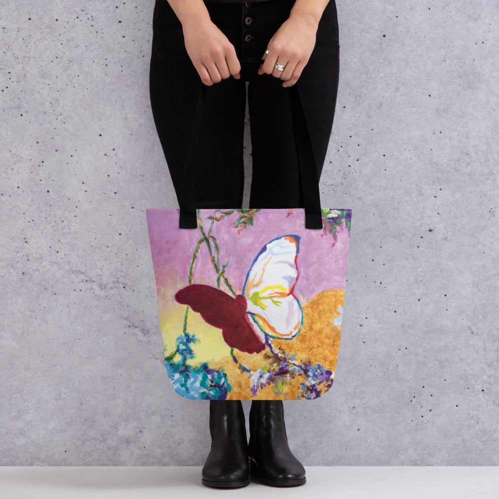 Dusk - Butterfly Tote Bag